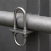 یو بولت U-Bolt نصب شده روی لوله و سازه فلزی با مقاومت بالا